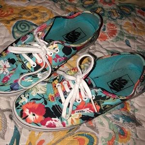 floral print vans